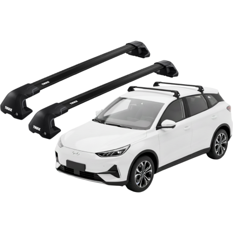 Barras THULE EDGE Flush para autos BYD Yuan Plus desde 2022 negro