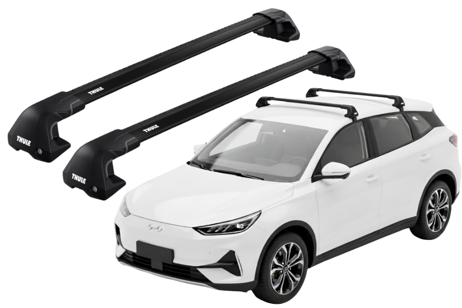 Barras THULE EDGE Flush para autos BYD Yuan Plus desde 2022 negro