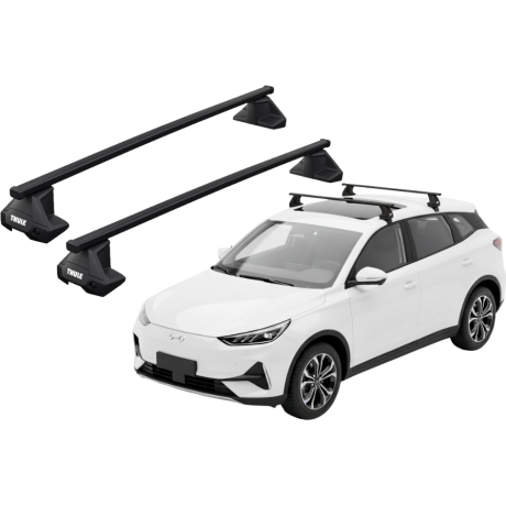 Barras THULE EVO SquareBar para autos BYD Yuan Plus desde 2022