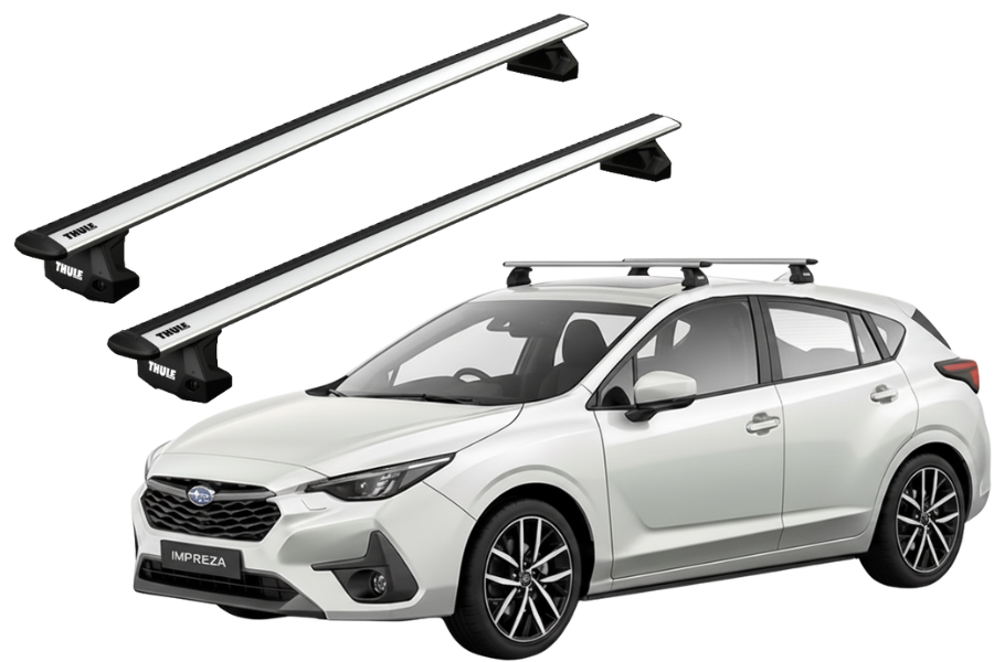 Barras THULE EVO WingBar para autos SUBARU Impreza desde 2023