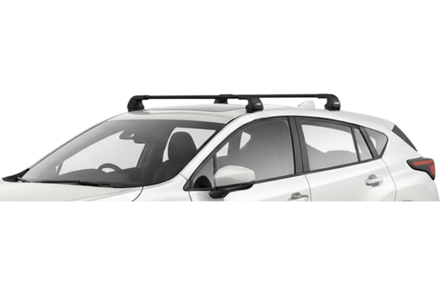 Barras THULE EDGE Flush para autos SUBARU Impreza desde 2023 negro