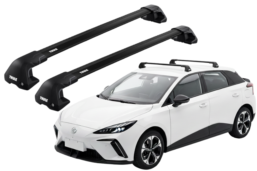 Barras THULE EDGE Flush para autos MG 4 desde 2023 negro