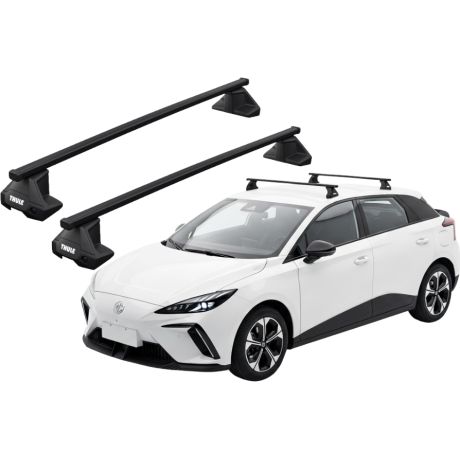 Barras THULE EVO SquareBar para autos MG 4 desde 2023