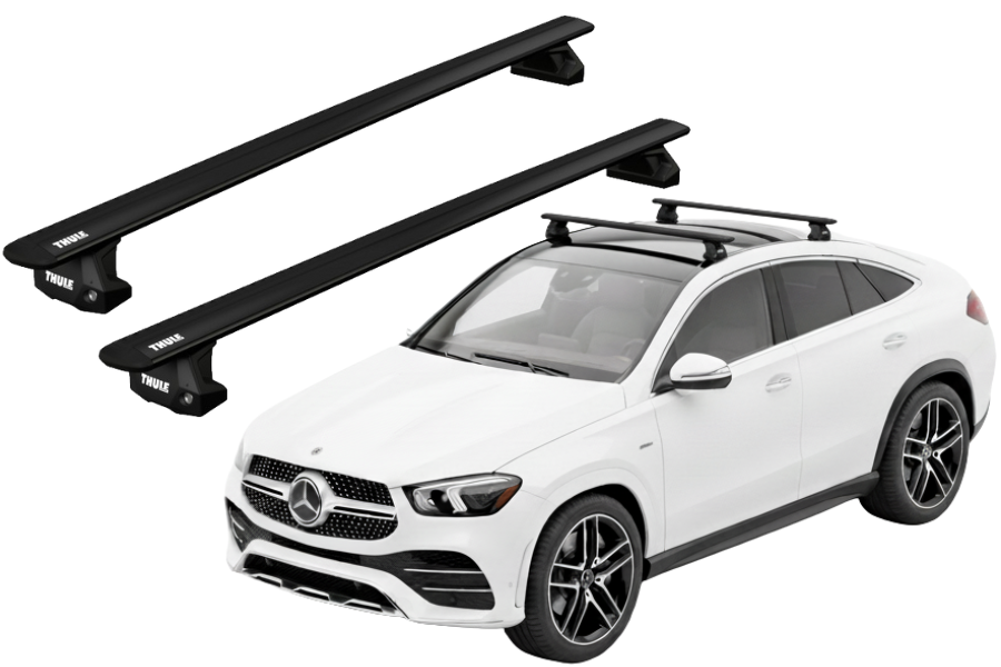 Barras THULE EVO WingBar para autos MERCEDES BENZ GLE Coupe (C167) desde 2019 negro