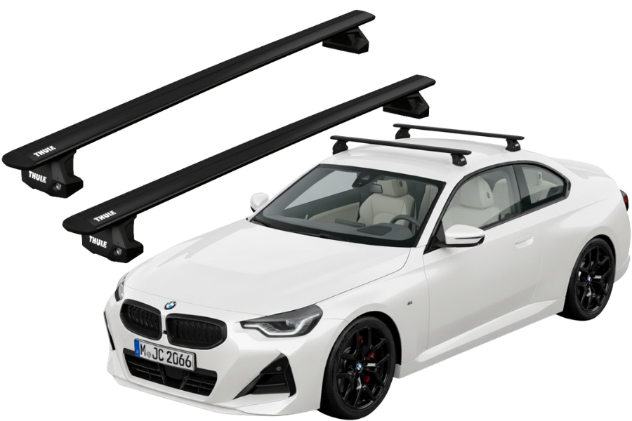 Barras THULE EVO WingBar para autos Mercedes Benz CLA (C118) desde 2019 negro