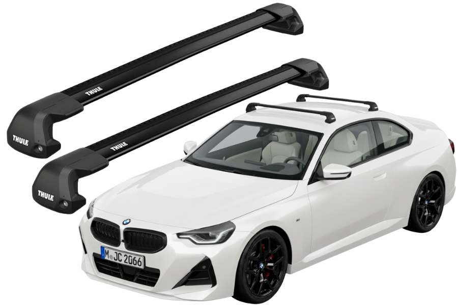 Barras THULE EDGE Flush para autos BMW 2 - Series (G42) desde 2022 negro
