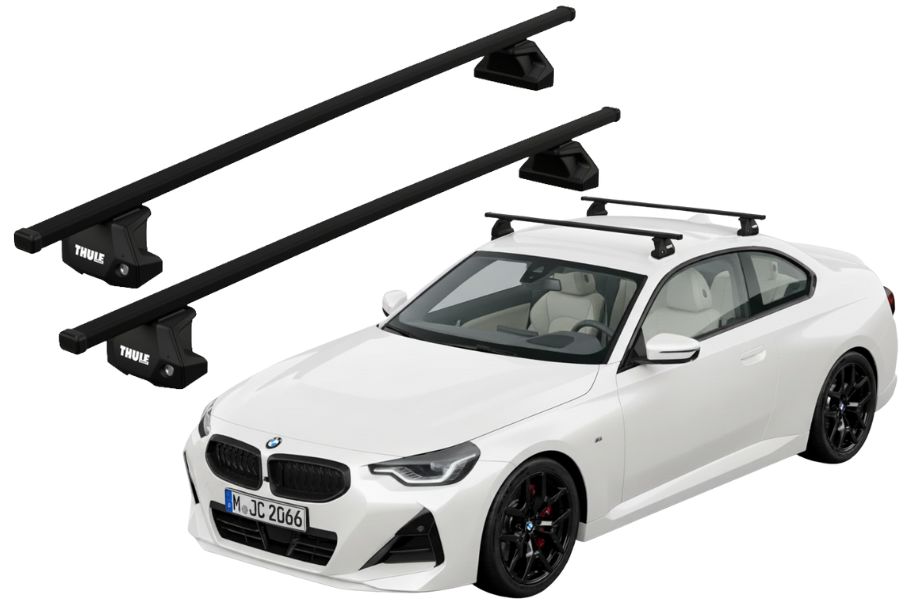 Barras THULE EVO SquareBar para autos BMW 2-Series (G42) desde 2022