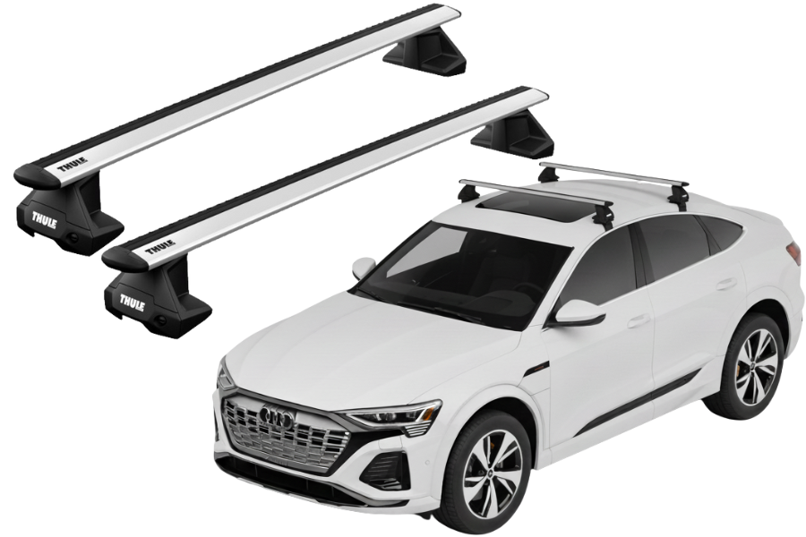 Barras THULE EVO WingBar para autos AUDI Q8 Sportback e-tron desde 2023