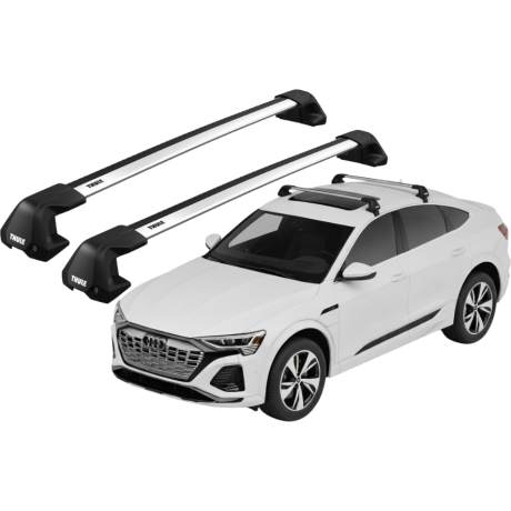 Barras THULE EDGE Flush para autos AUDI Q8 Sportback e-tron desde 2023