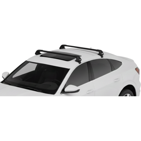 Barras THULE EDGE Flush para autos AUDI Q8 Sportback e-tron desde 2023 negro