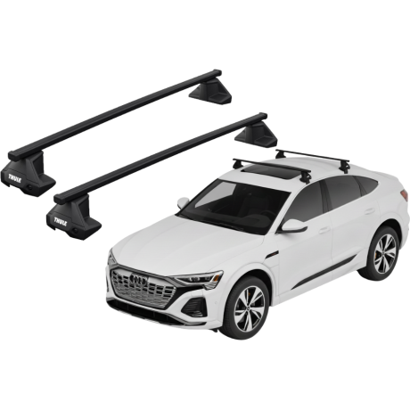 Barras THULE EVO SquareBar para autos AUDI Q8 Sportback e-tron desde 2023