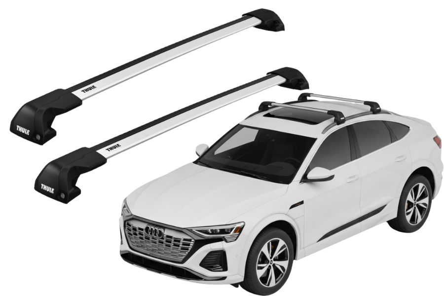 Barras THULE EDGE Flush para autos AUDI Q8 e-tron Sportback desde 2023