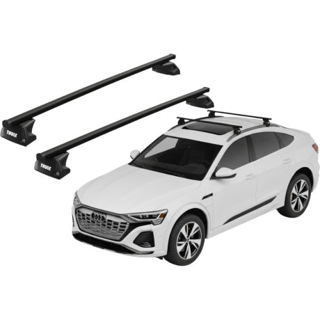 Barras THULE EVO SquareBar para autos AUDI Q8 e-tron Sportback desde 2023