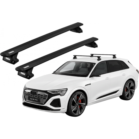 Barras THULE EVO WingBar para autos AUDI Q8 e-tron desde 2023 negro