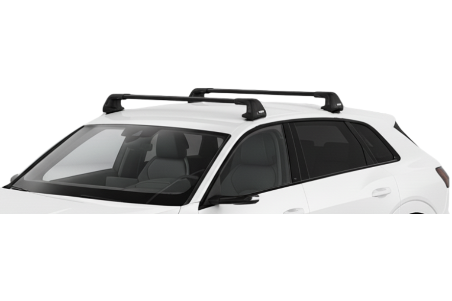 Barras THULE EDGE Flush para autos AUDI Q4 Sportback e-tron desde 2022 negro