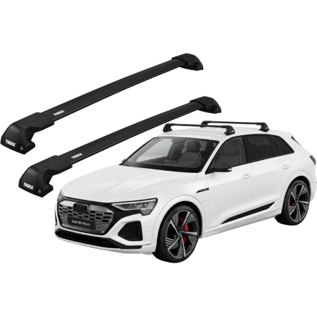 Barras THULE EDGE Flush para autos AUDI Q4 Sportback e-tron desde 2022 negro