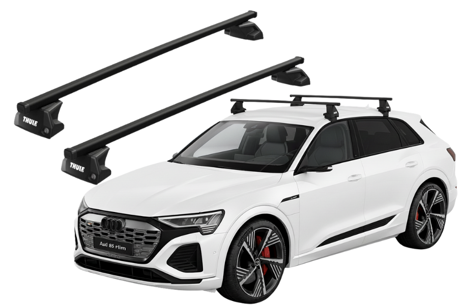 Barras THULE EVO SquareBar para autos AUDI Q8 e-tron desde 2023