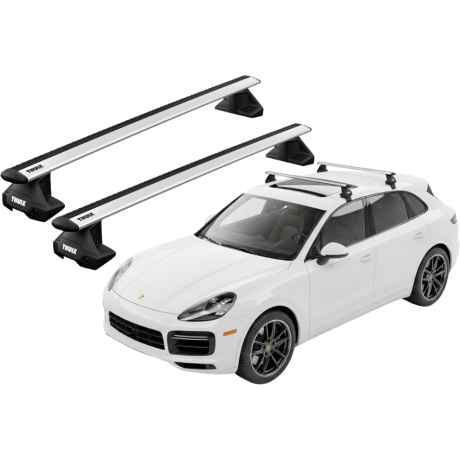 Barras THULE EVO WingBar para autos PORSCHE Cayenne (9YA) desde 2018