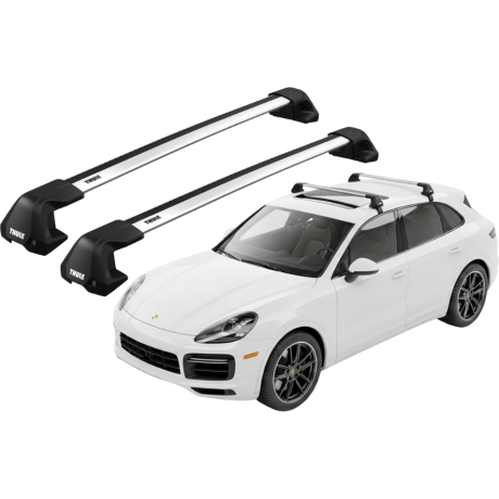 Barras THULE EDGE Flush para autos PORSCHE Cayenne (9YA) desde 2018