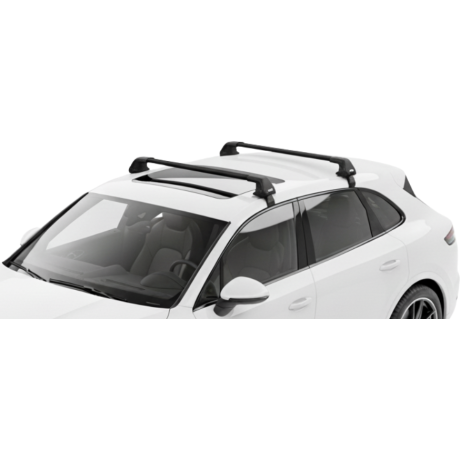 Barras THULE EDGE Flush para autos PORSCHE Cayenne (9YA) desde 2018 negro