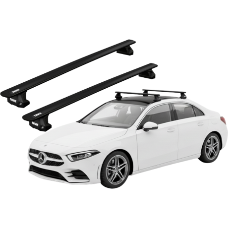 Barras Thule MERCEDES BENZ A-Class 19- PF / WingBar EVO BLACK
