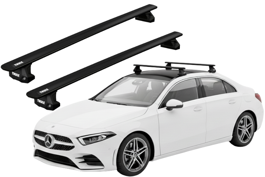 Barras Thule MERCEDES BENZ A-Class 19- PF / WingBar EVO BLACK