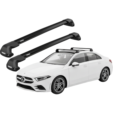 Barras Thule MERCEDES BENZ A-Class 19- PF / EDGE Flush BLACK