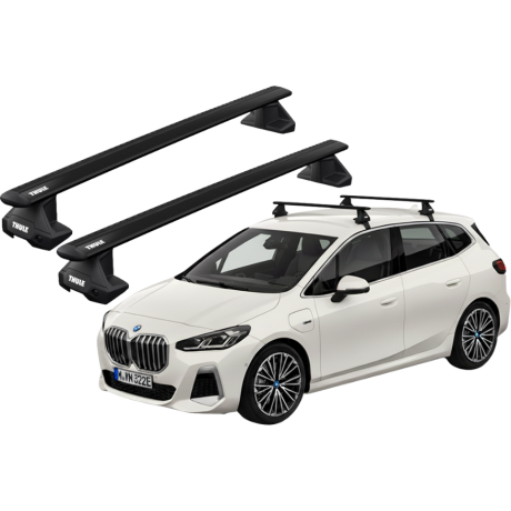Barras THULE EVO WingBar para autos BMW 2-Series Active Tourer desde 2022 negro