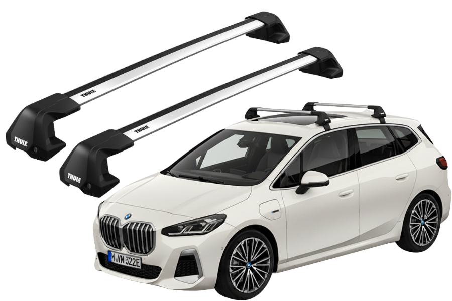 Barras THULE EDGE Flush para autos BMW 2-Series Active Tourer desde 2022