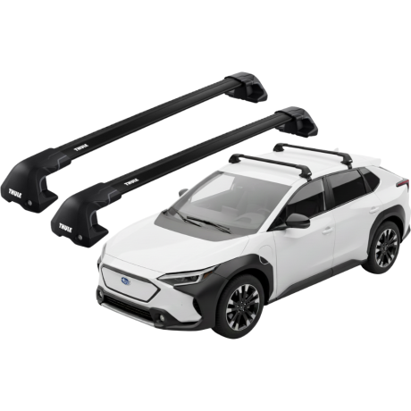 Barras THULE EDGE Flush para autos SUBARU Solterra desde 2022 negro