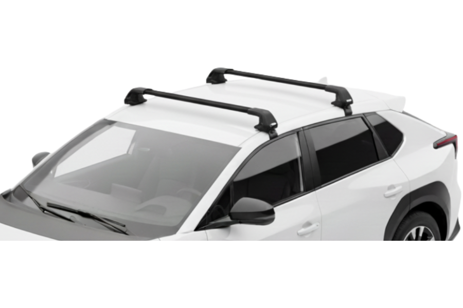 Barras THULE EDGE Flush para autos SUBARU Solterra desde 2022 negro