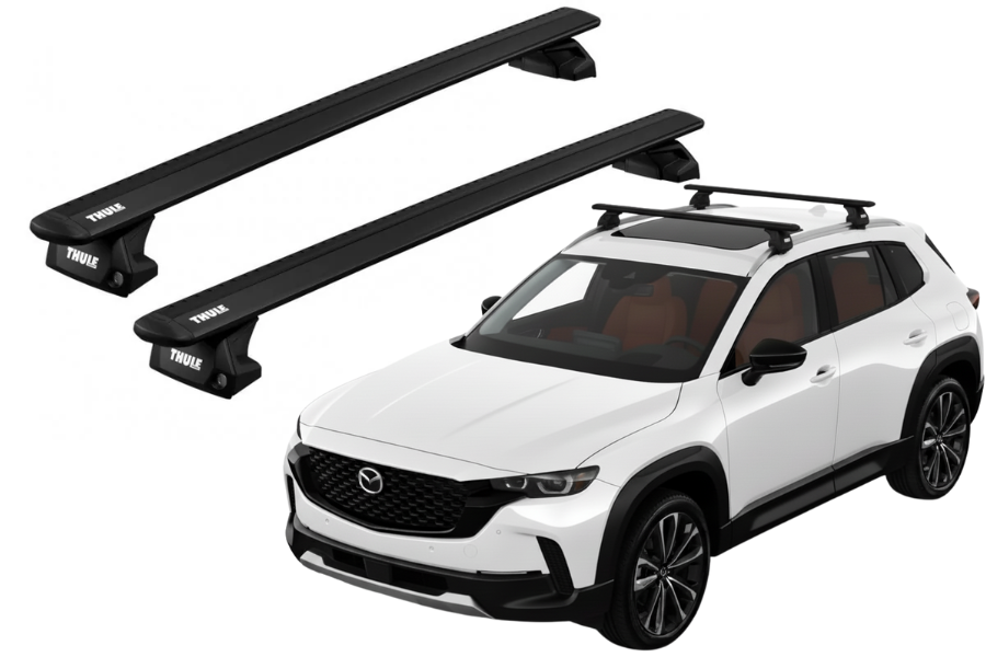 Barras THULE EVO WingBar para autos MAZDA CX-50 desde 2023 negro