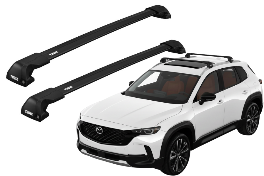 Barras THULE EDGE Flush para autos MAZDA CX-50 desde 2023 negro