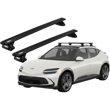 Barras THULE EVO WingBar para autos GENESIS GV60 desde 2022 negro