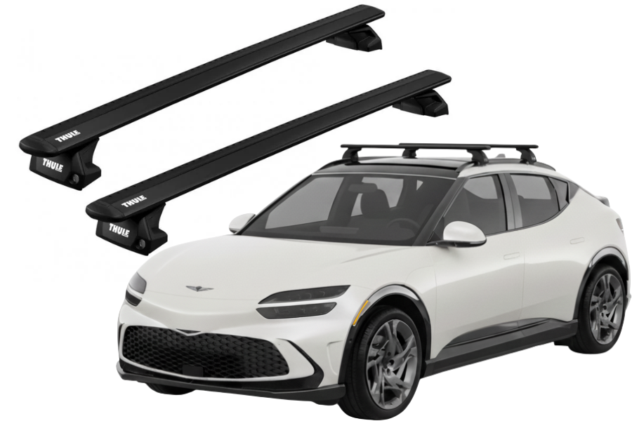 Barras THULE EVO WingBar para autos GENESIS GV60 desde 2022 negro