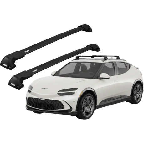 Barras THULE EDGE Flush para autos GENESIS GV60 desde 2022 negro