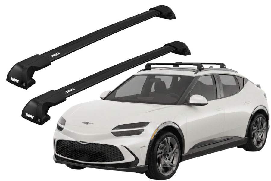Barras THULE EDGE Flush para autos GENESIS GV60 desde 2022 negro