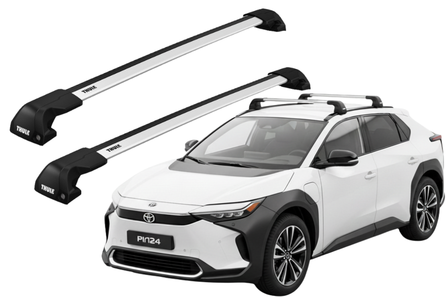Barras THULE EDGE Flush para autos TOYOTA BZ4X desde 2022