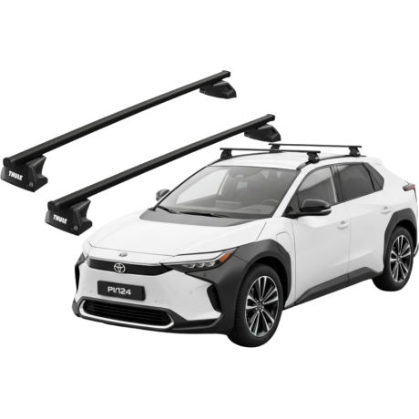 Barras THULE EVO SquareBar para autos TOYOTA BZ4X desde 2022
