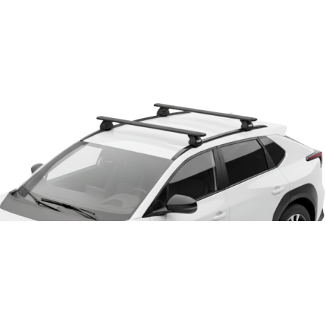Barras THULE EVO WingBar para autos SUBARU Solterra desde 2022 negro