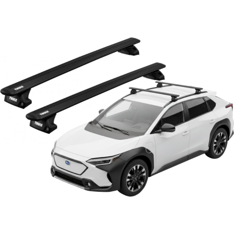 Barras THULE EVO WingBar para autos SUBARU Solterra desde 2022 negro