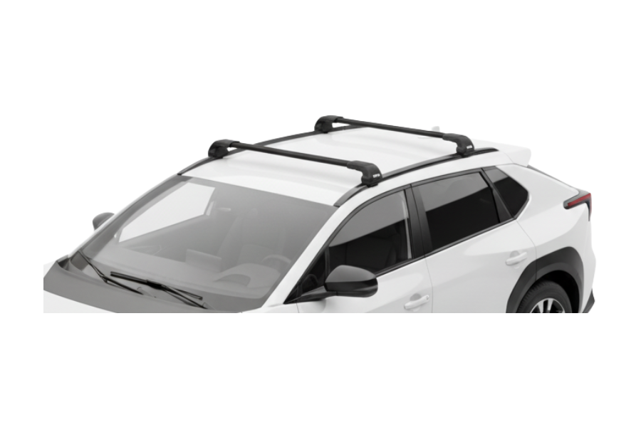 Barras THULE EDGE Flush para autos SUBARU Solterra desde 2022 negro