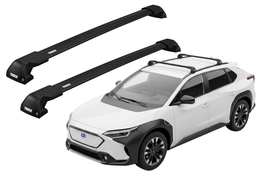 Barras THULE EDGE Flush para autos SUBARU Solterra desde 2022 negro