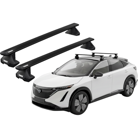 Barras THULE EVO WingBar para autos NISSAN Ariya desde 2021 negro