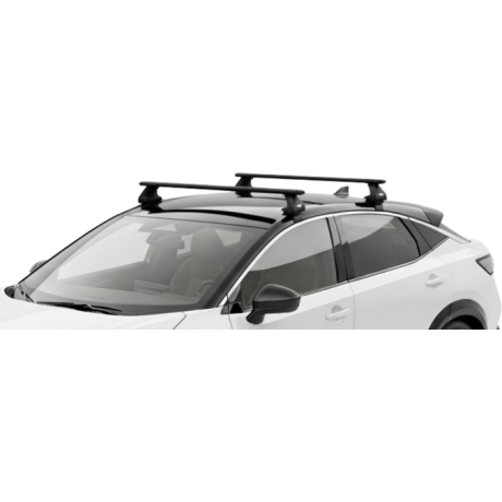 Barras THULE EVO WingBar para autos NISSAN Ariya desde 2021 negro