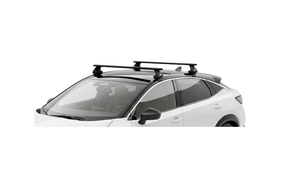 Barras THULE EVO WingBar para autos NISSAN Ariya desde 2021 negro