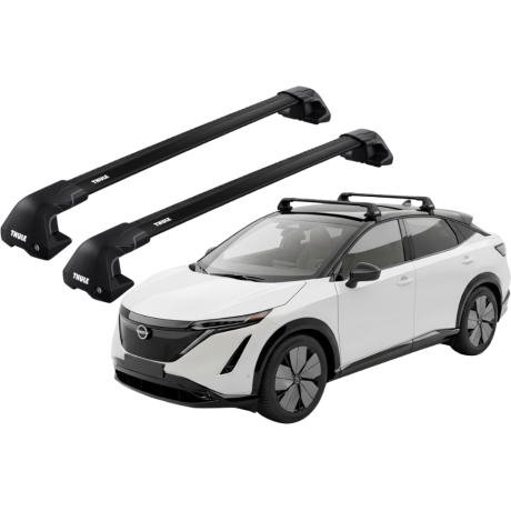 Barras THULE EDGE Flush para autos NISSAN Ariya desde 2021 negro