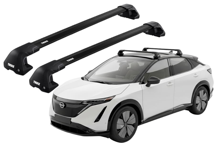 Barras THULE EDGE Flush para autos NISSAN Ariya desde 2021 negro