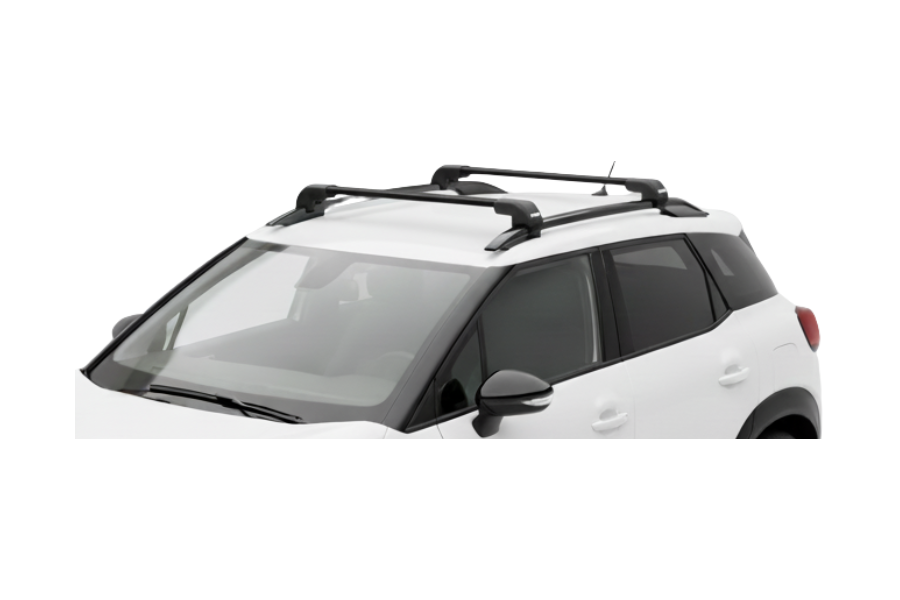 Barras THULE EDGE Flush para autos CITROEN C3 Aircross desde 2018 negro