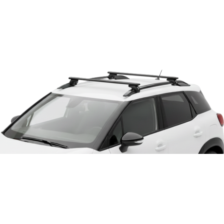 Barras THULE EVO WingBar para autos CITROEN C3 Aircross desde 2018 negro